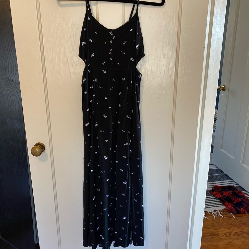 Abercrombie maxi dress with cut outs